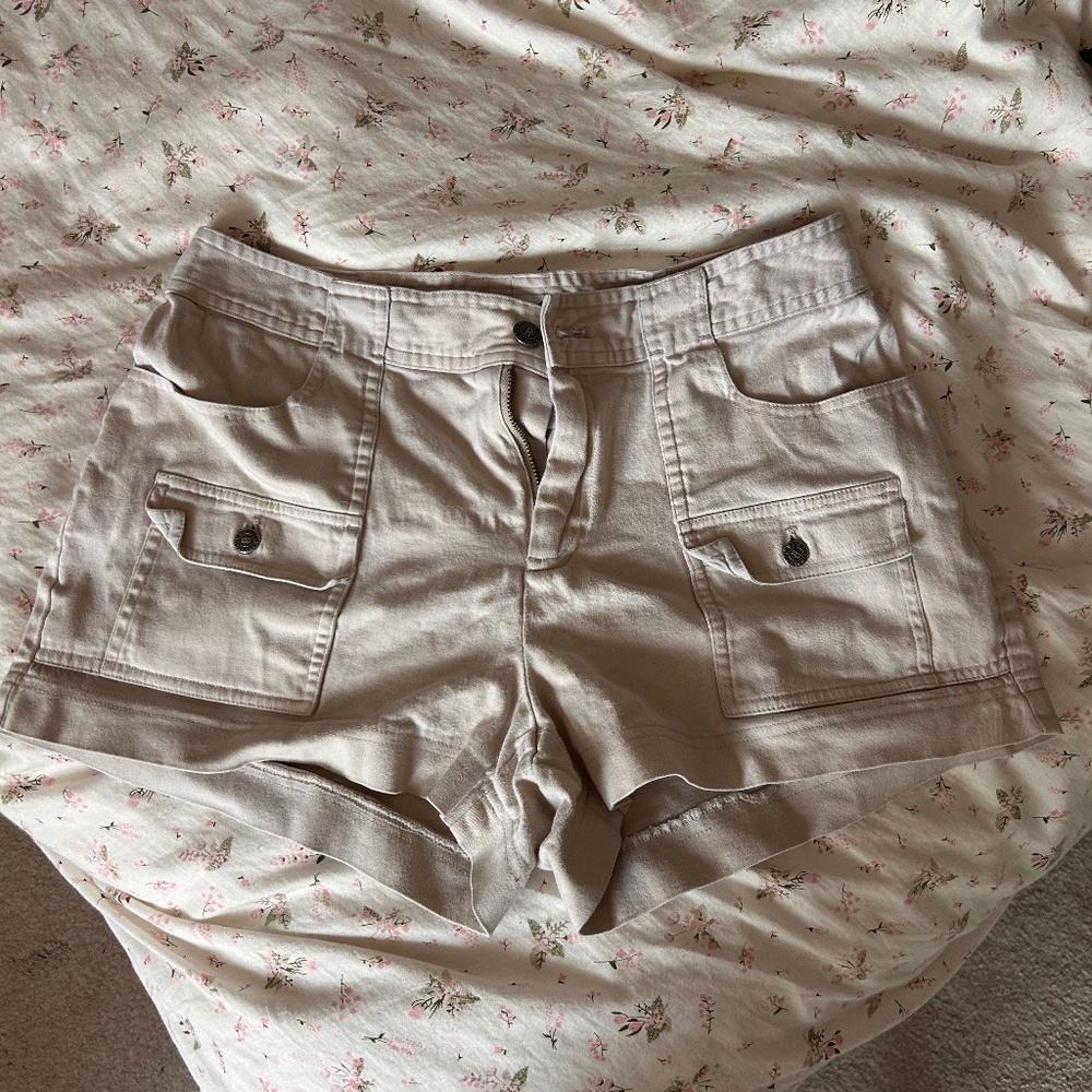 Roots Khaki Cargo Shorts